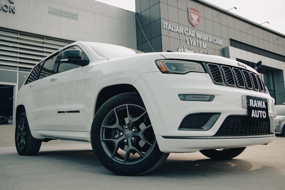 manual jeep grand cherokee 2012